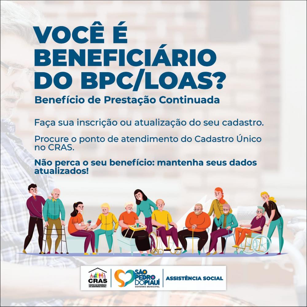 Beneficiários do BPC/LOAS devem fazer sua atualização cadastral para não perder o benefício 