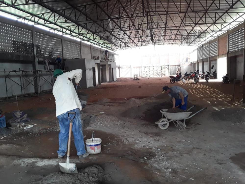 Obras do Mercado do Produtor de Picos seguem em ritmo acelerado e serão concluídas este ano