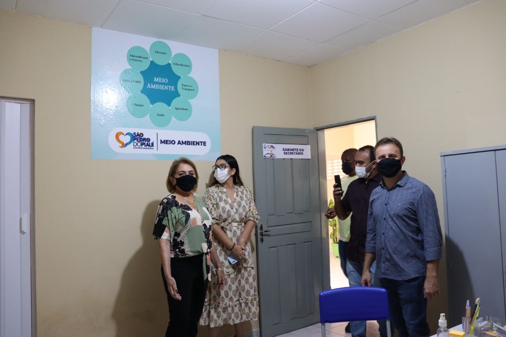 Prefeitura de São Pedro do Piauí inaugura sede da Secretaria de Meio Ambiente