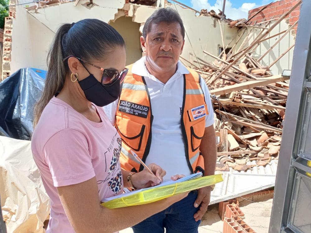 Prefeitura de Picos garante assistência a casal de idosos do bairro Aerolândia
