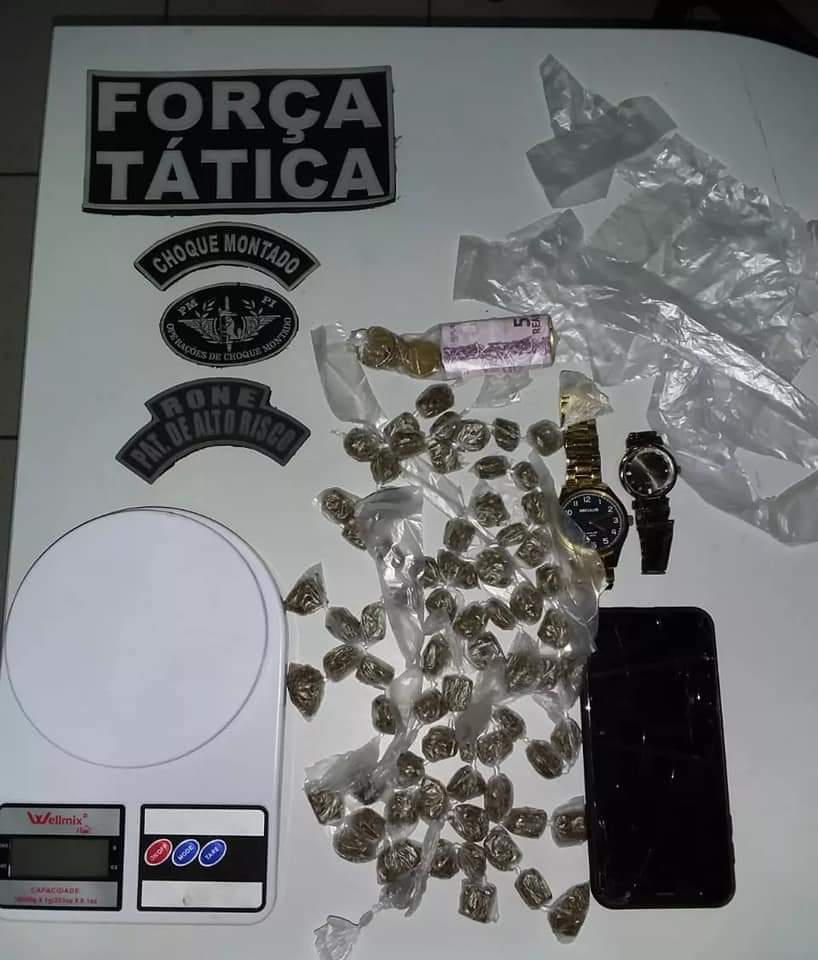 Polícia Militar apreende adolescente por tráfico de drogas em Valença