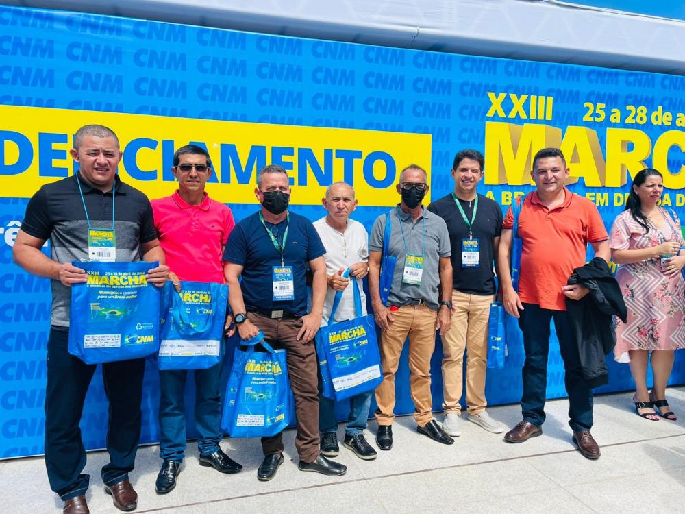 Prefeito Luciano participa da XXIII Marcha a Brasília em Defesa dos Municípios