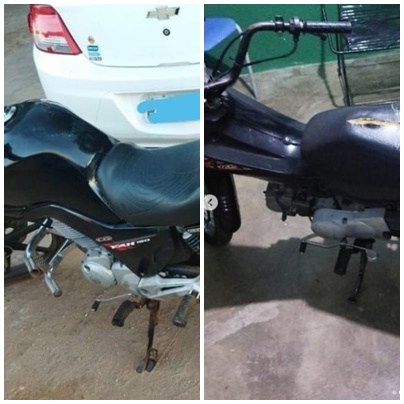 Duas motocicletas são recuperadas pela Polícia Militar de São José do Piauí
