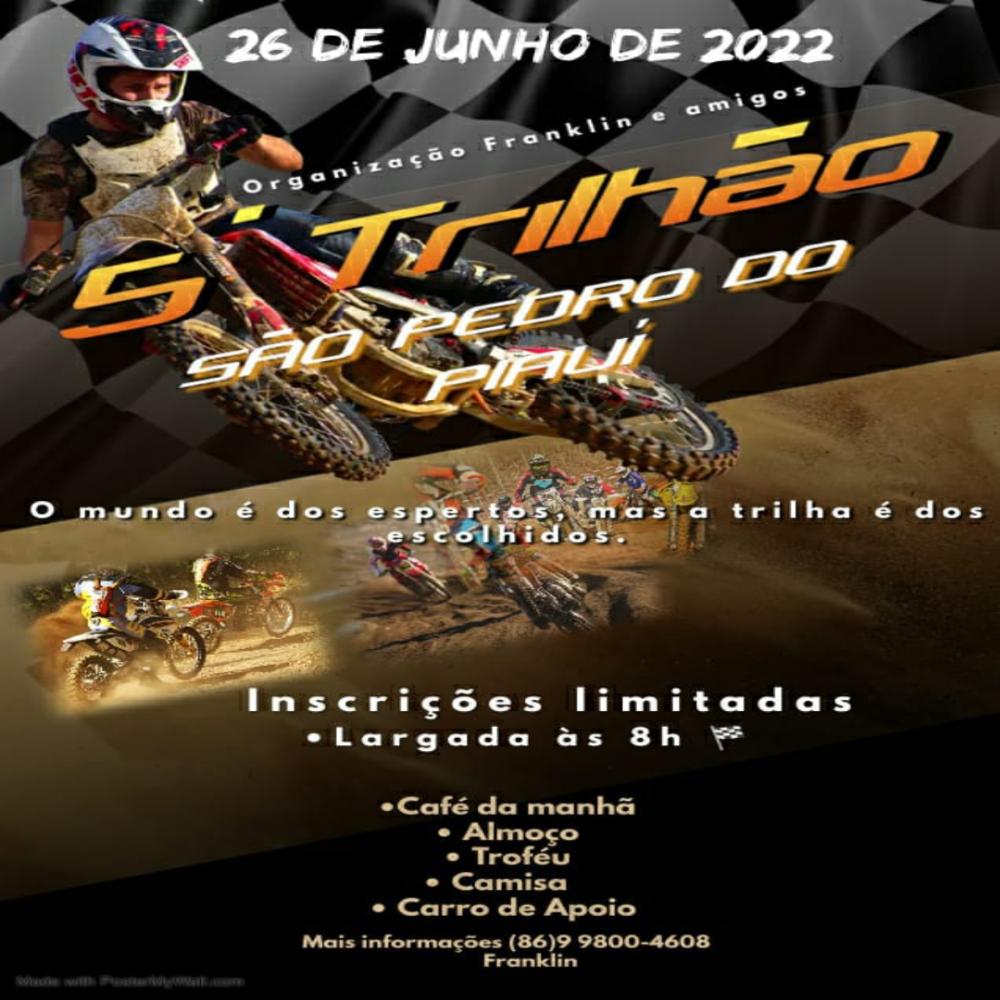 São Pedro do Piauí sediará Trilhão Off Road no próximo domingo, 26