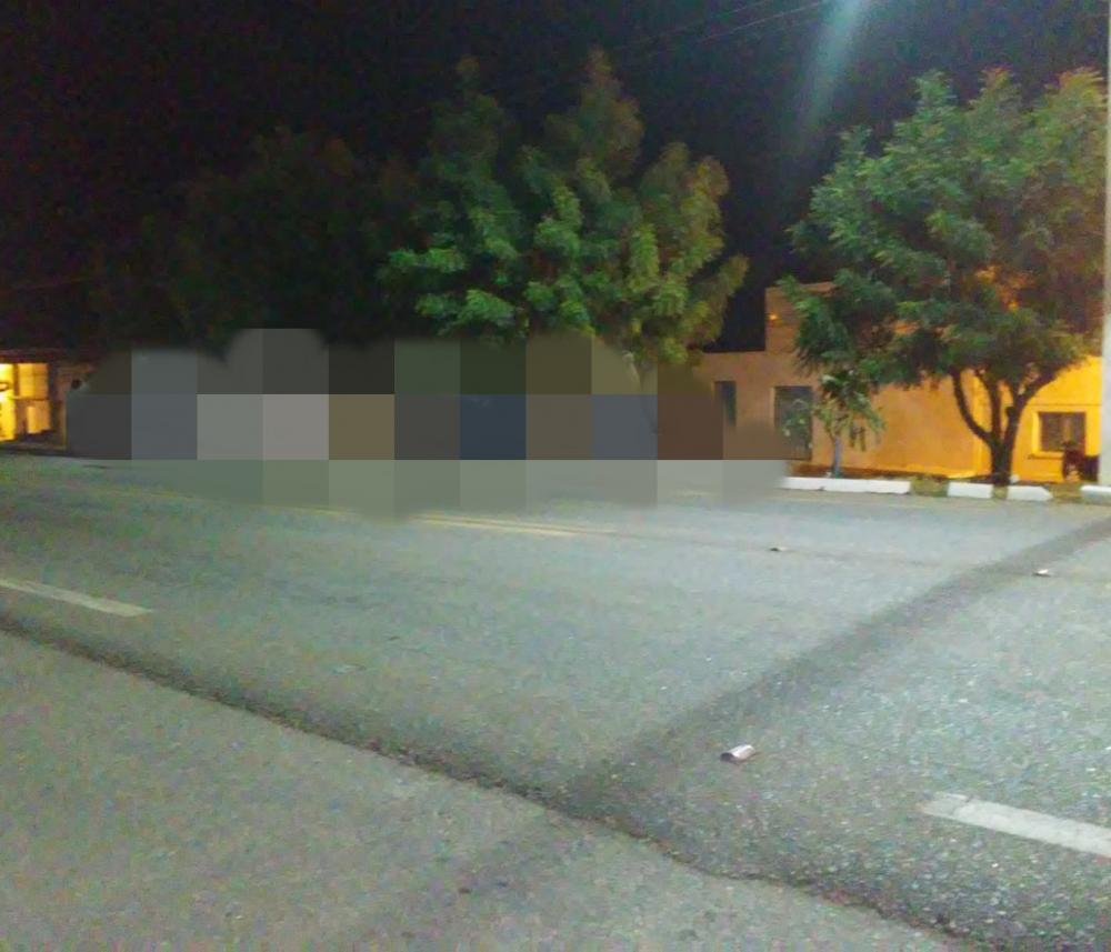 Em Picos, idoso morre após ser atropelado na BR-407 no bairro Junco