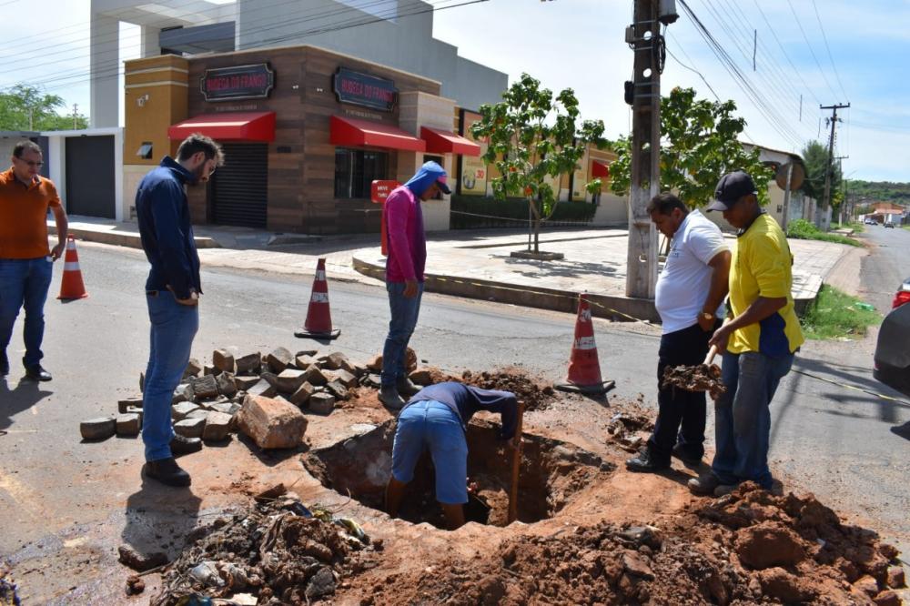 Defesa Civil e equipe de engenheiros realizam visita técnica em locais atingidos pelas chuvas