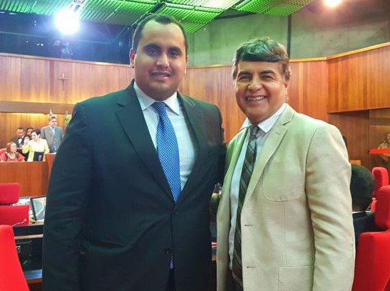 Prefeito de Monsenhor Gil se reúne com deputado Georgiano Neto visando melhorias para o município