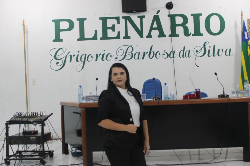 São Gonçalo/PI: Vereadora Leide do Isânio é eleita presidente da Câmara de Vereadores