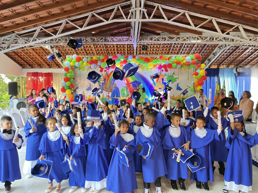 São Pedro/PI: Educação realiza formatura de alunos do 3° período da Educação Infantil