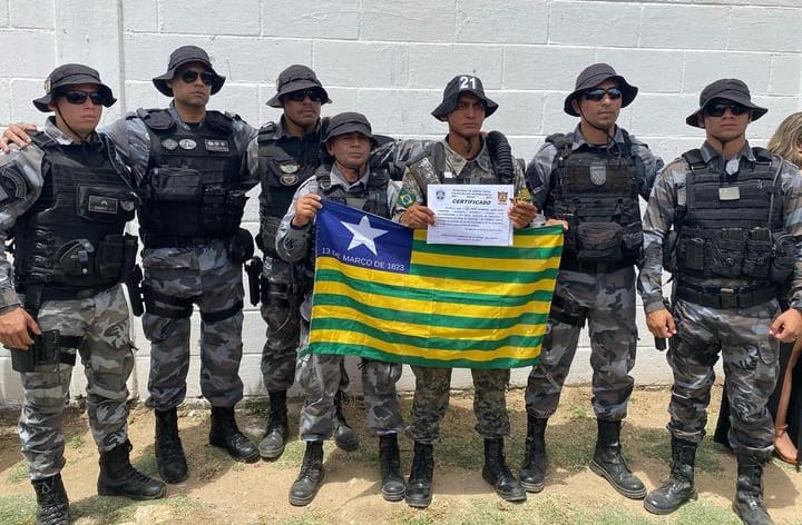 Policial do 4º BPM de Picos conclui Curso Intensivo de Operações e Sobrevivência em Área de Caatinga