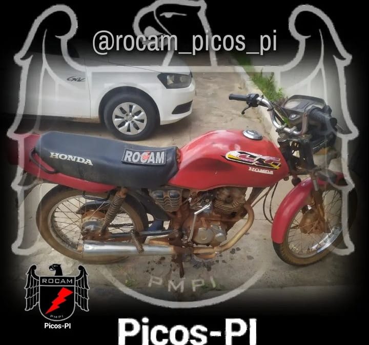 Motocicleta com restrição de roubo é recuperada em Picos