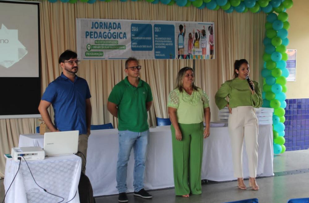 São Gonçalo do PI: Secretaria de Educação inicia ano letivo com Jornada Pedagógica 