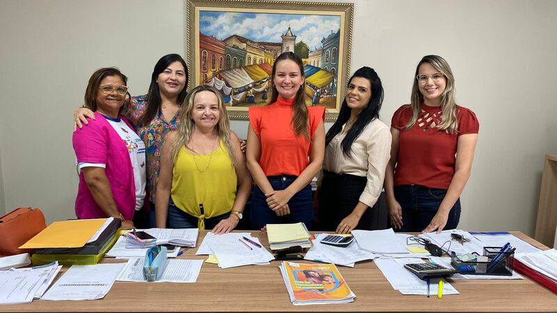 Secretária de Saúde de Picos realiza reunião sobre estratégia de Implementação da Plataforma Busca Ativa Vacinal- BAV