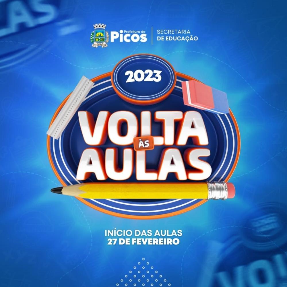 Educação de Picos inicia nesta segunda (27) as aulas do ano letivo 2023
