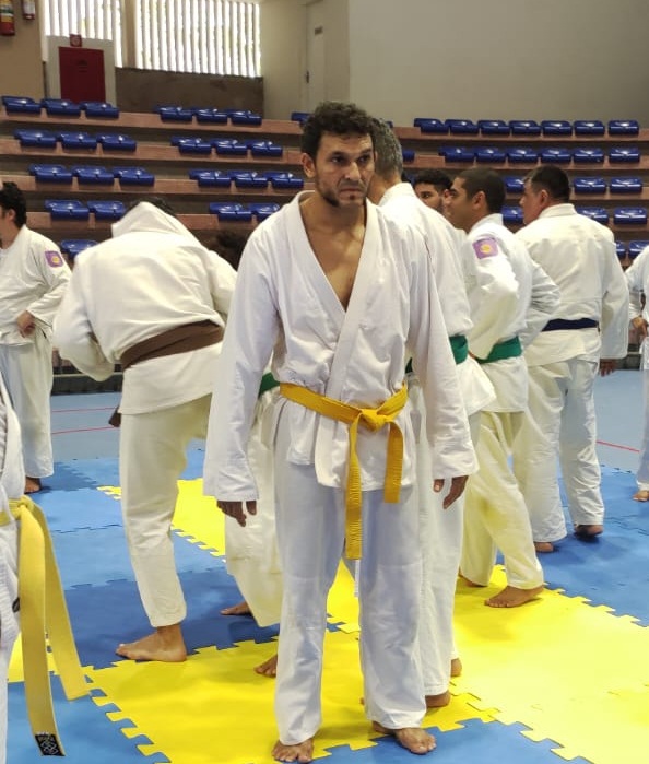 Poeta e professor de São Gonçalo do Piauí, Irlam Teixeira participa de evento esportivo em Natal-RN