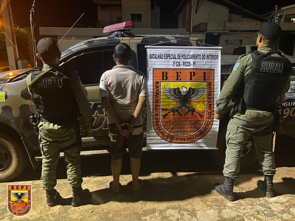 BEPI de Picos captura foragido da justiça
