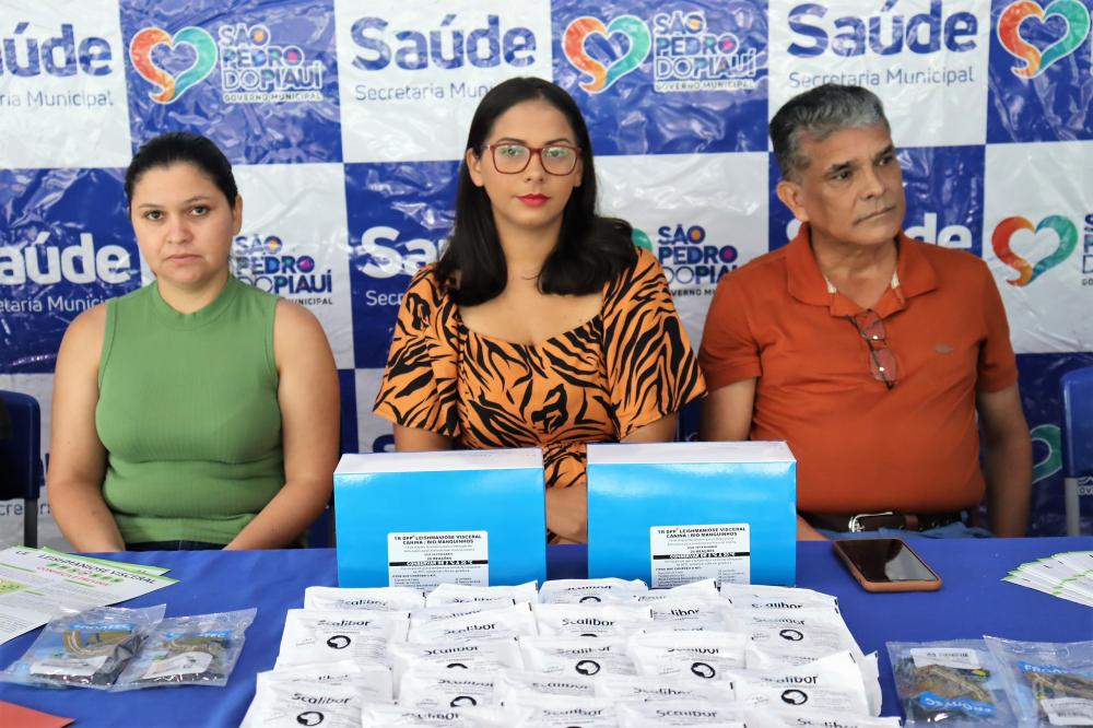 Saúde de São Pedro do Piauí inicia Programa de encoleiramento canino