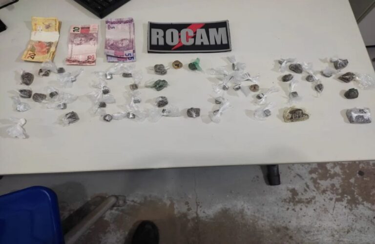Polícia Militar prende suspeito de tráfico de drogas em Picos
