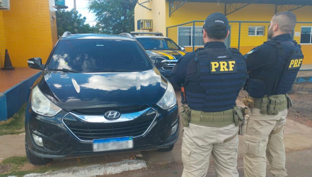 Veículo roubado em São Paulo é recuperado pela PRF-PI na BR 316