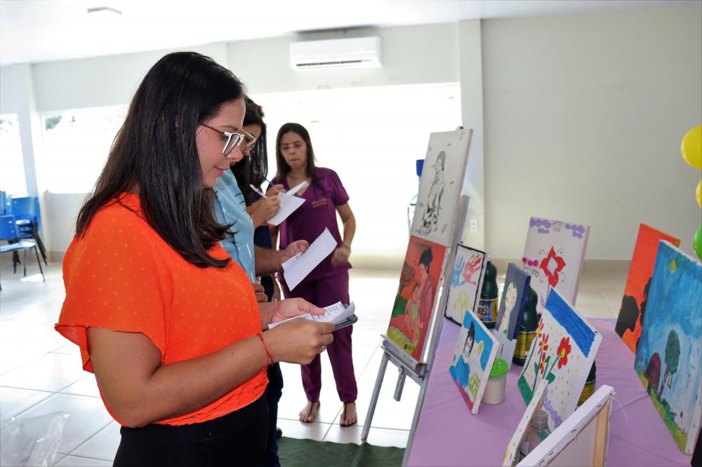 Centro de Atenção Psicossocial de São Pedro do Piauí realiza concurso de pinturas em telas