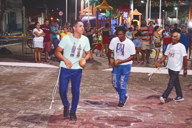 Rodas de São Gonçalo marcam primeira noite cultural nos festejos de São Pedro do Piauí