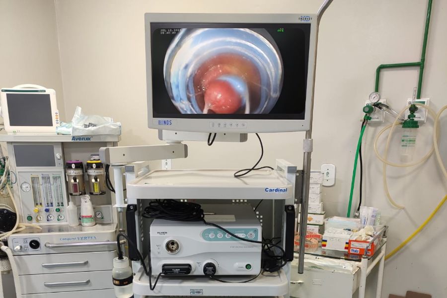 Procedimento endoscópico proporciona qualidade de vida a pacientes do Hospital Regional Justino Luz