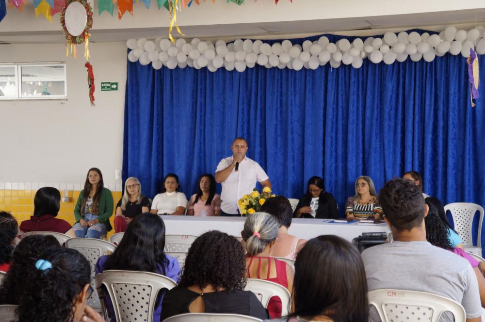 Educação de Jardim do Mulato realiza Encontro Pedagógico para iniciar o 2º semestre
