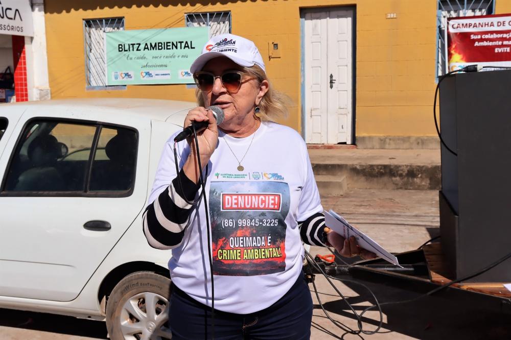Secretaria do Meio Ambiente de São Pedro do Piauí inicia Campanha de Combate às Queimadas