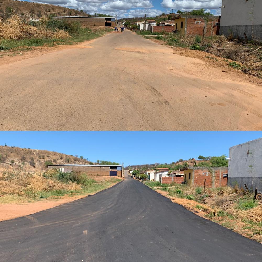 Prefeitura de Picos realiza operação asfáltica no bairro Conduru
