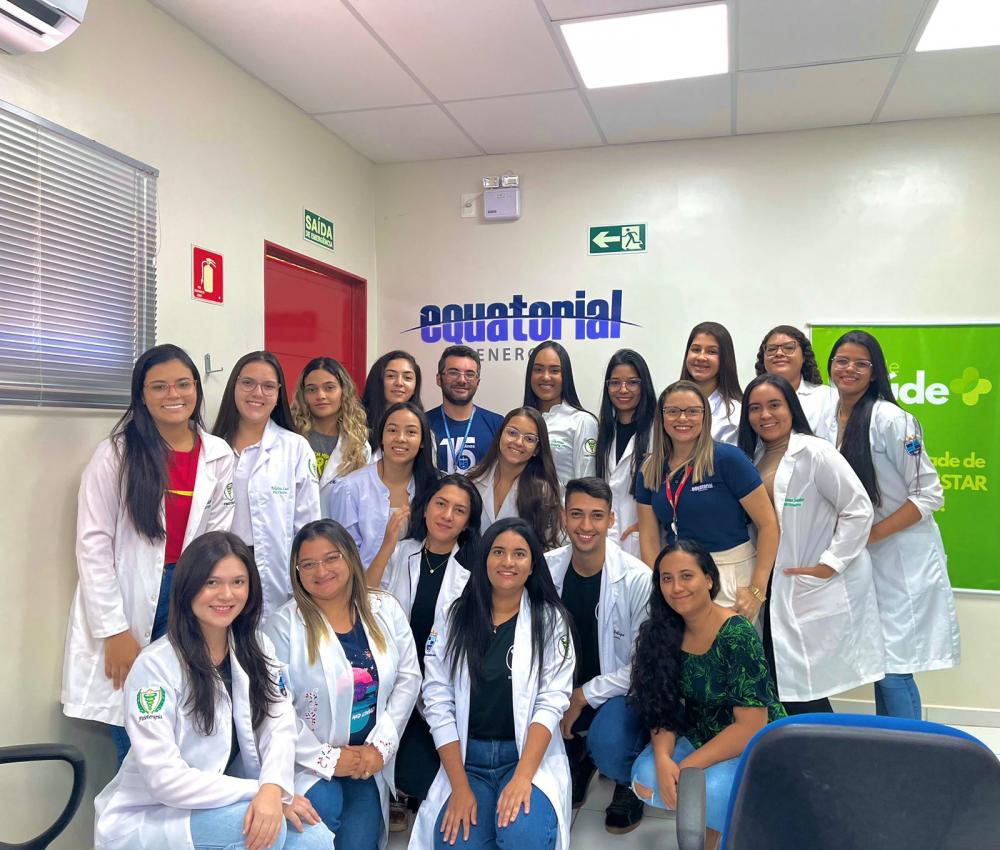 Alunos de Fisioterapia da Faculdade R.Sá realizam ação sobre saúde do trabalhador na Equatorial Energia
