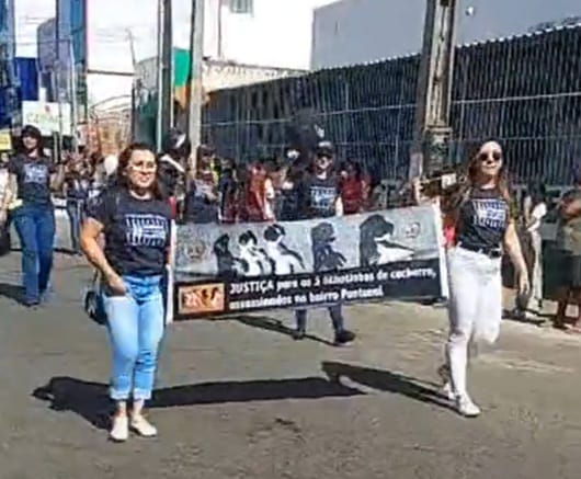 APAPI participa do Desfile de 7 de Setembro em Picos e pede justiça contra os maus-tratos aos animais