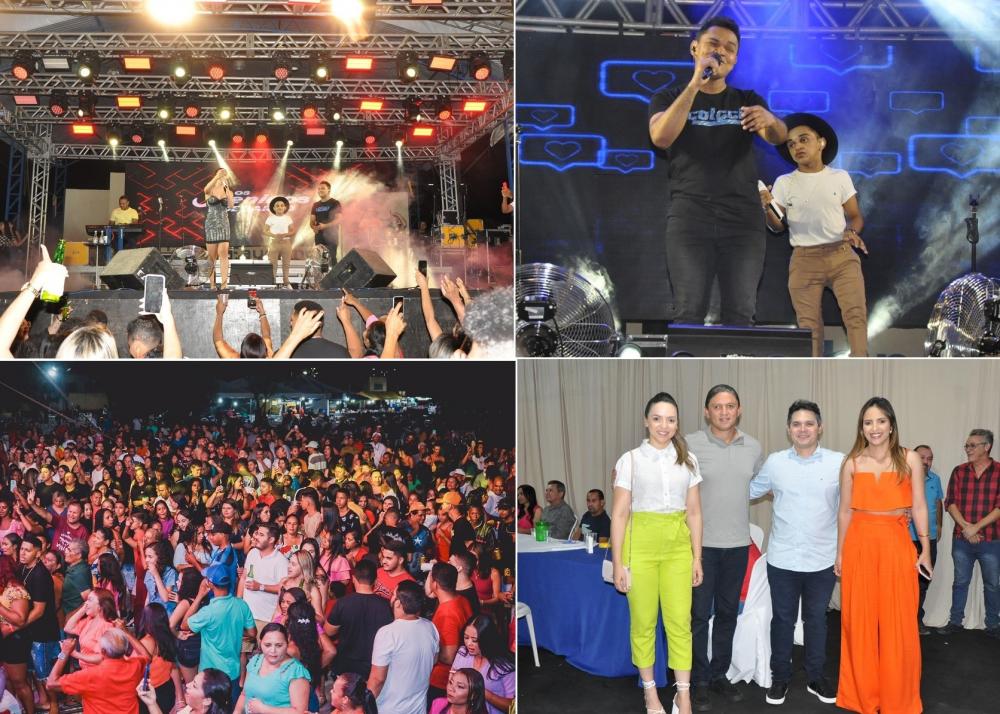 Meninos de Barão levantam o público na terceira noite de shows dos festejos de São Gonçalo do Piauí; imagens