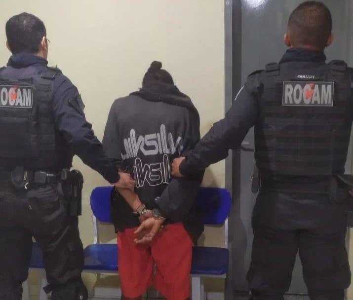 Homem é preso por tráfico de drogas durante patrulhamento na Operação Impacto no Sertão em Picos