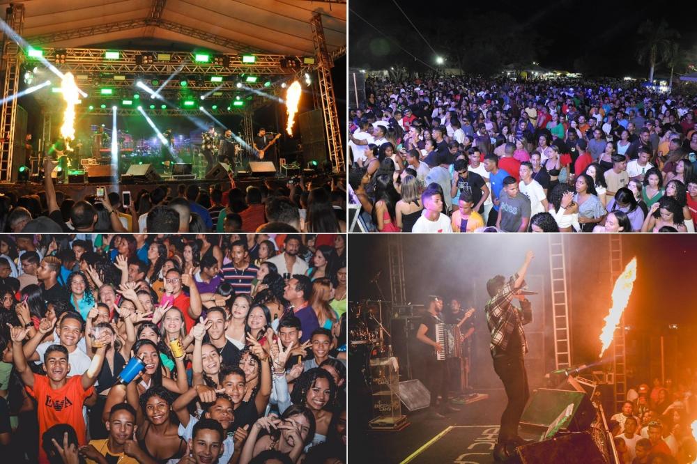 Show de Eric Land encerra festejo de São Gonçalo do Piauí; imagens