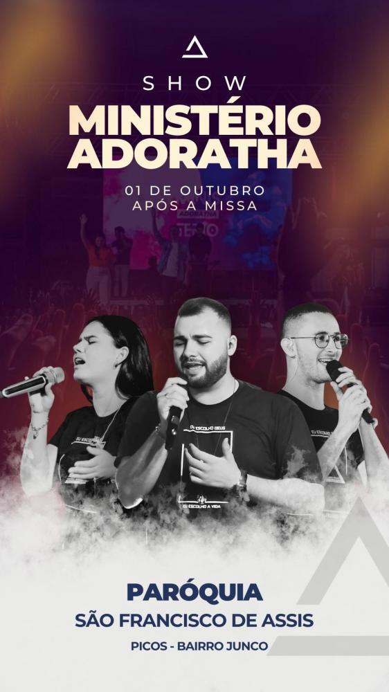 Ministério Adoratha animará Quermesse do Festejo de São Francisco de Assis neste domingo (01), em Picos