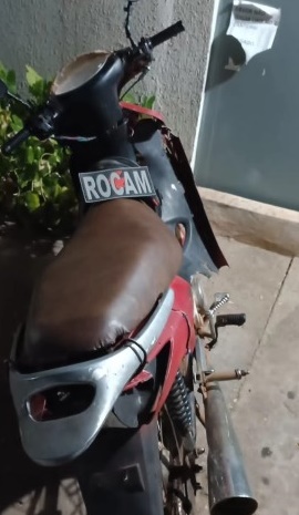 Motocicleta com sinais de adulteração é apreendida no município de Picos
