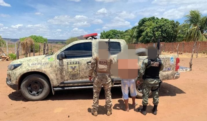 BEPI recaptura foragido da Justiça na zona rural de Picos