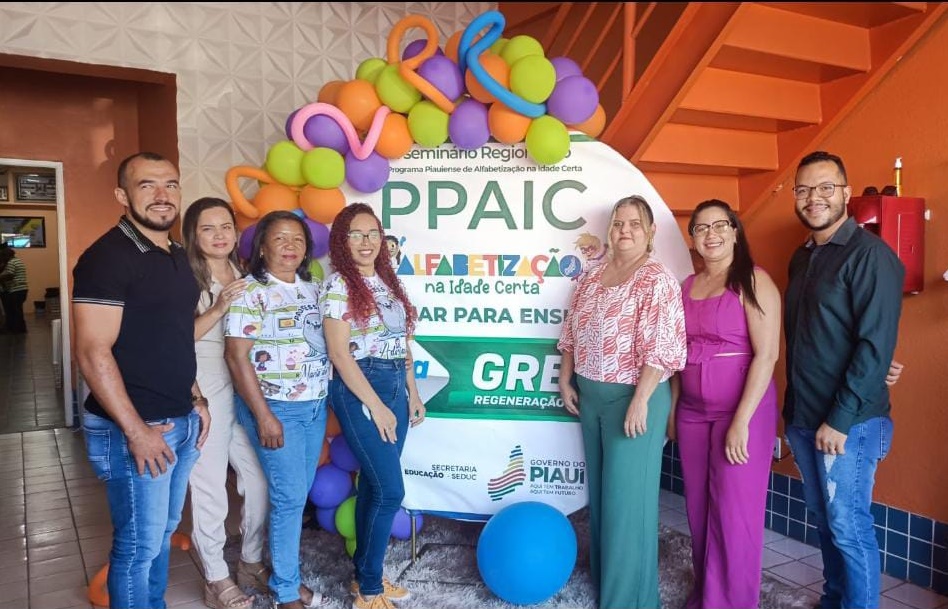 Equipe da Educação de São Gonçalo do Piauí participa do 