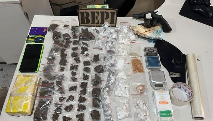 BEPI prende suspeito de tráfico de drogas em Picos
