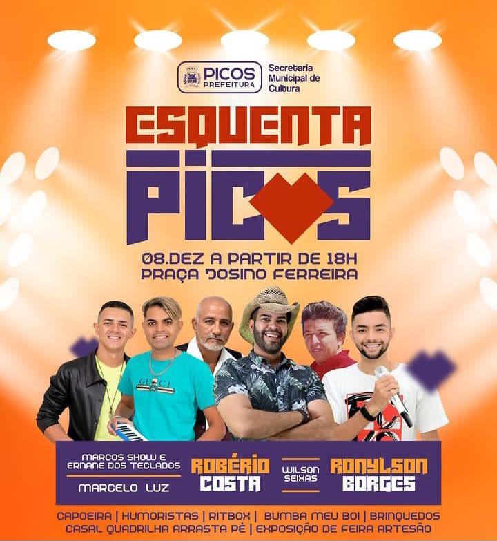 Prefeitura de Picos realizará o 