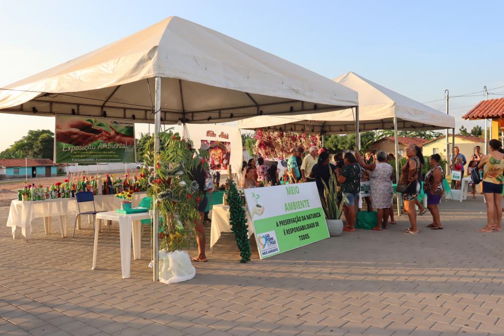 Prefeitura de São Pedro do Piauí realiza Exposição Ambiental em praça pública