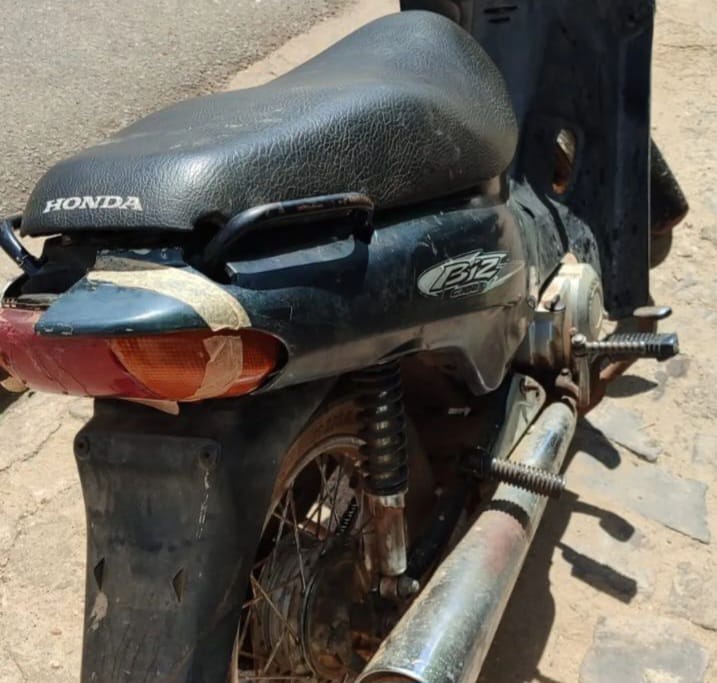 Motocicleta com sinais de adulteração é apreendida  no Piauí