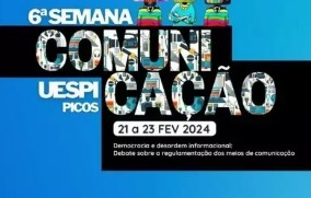 Abertas inscrições para a VI Semana de Comunicação da Uespi em Picos