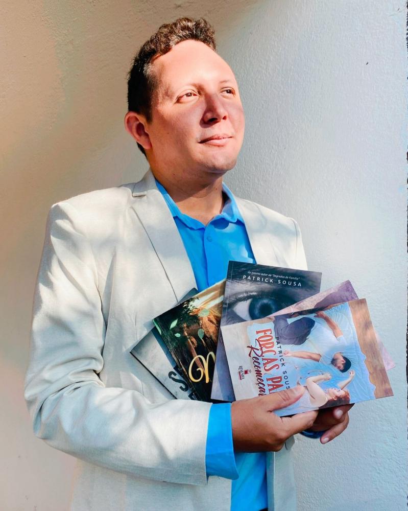 Autor Patrick Sousa participará da 5º edição do Prêmio Ecos da Literatura 2023