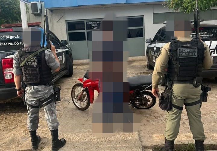 Homem é preso após roubar uma motocicleta em Picos