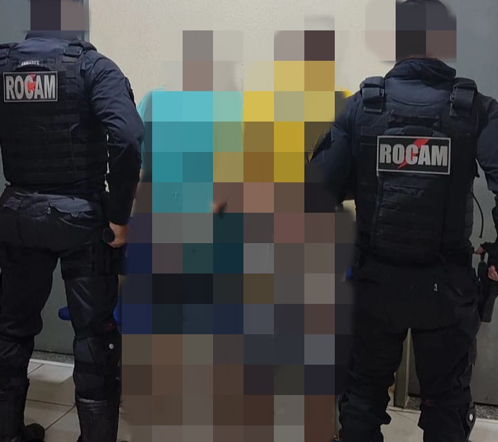 PM prende dois homens e apreende arma de fogo e maconha em Picos