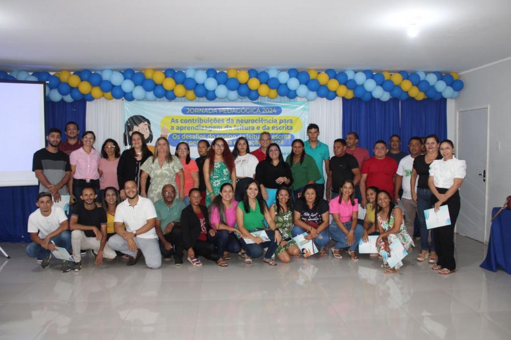 Educação de São Gonçalo do Piauí realiza Semana Pedagógica para inicío do ano letivo de 2024