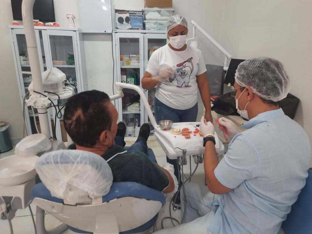 Saúde de Jardim do Mulato já entregou mais de 630 próteses dentárias
