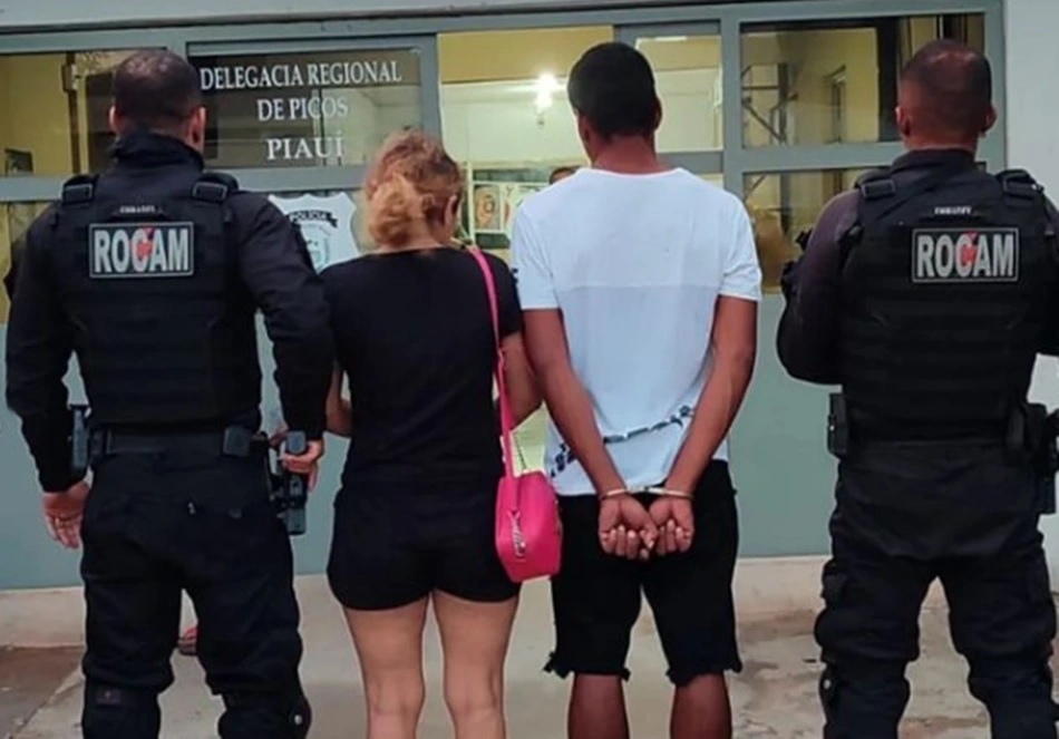 Casal é preso suspeito por tráfico de drogas em Picos