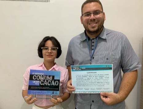 Alunos e professores do Curso de Jornalismo conquistam 1º lugar em Concurso de Artigos na Semana de Comunicação da UESPI
